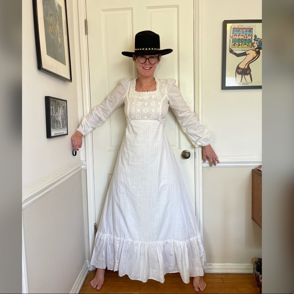 Sold | Gunne Sax Black Label Prairie Dress - Picture 1 of 10